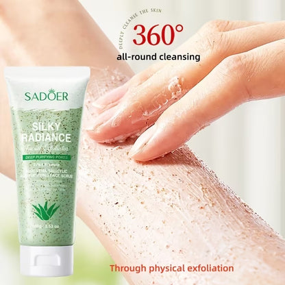 Sadoer Silky Radiance Facial Exfoliator - Deep Purifying for Pores