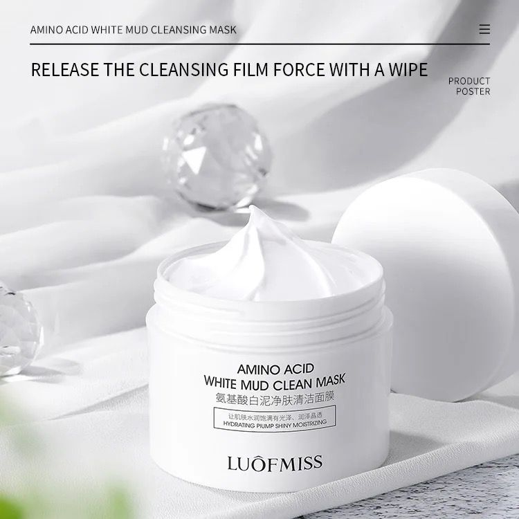 LUOFMISS Amino Acid White Mud Clean Mask