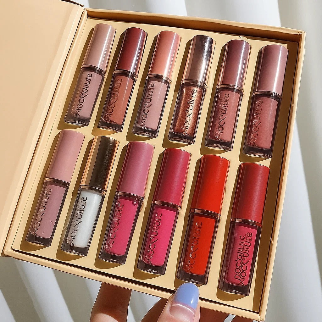Mocallure Lip Gloss 12Pcs Set