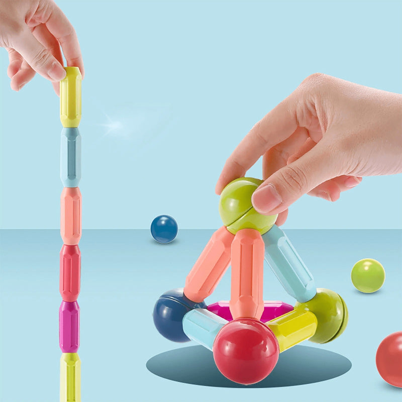 Magnetic Sticks Building Blocks For Kids Early Learning & Development