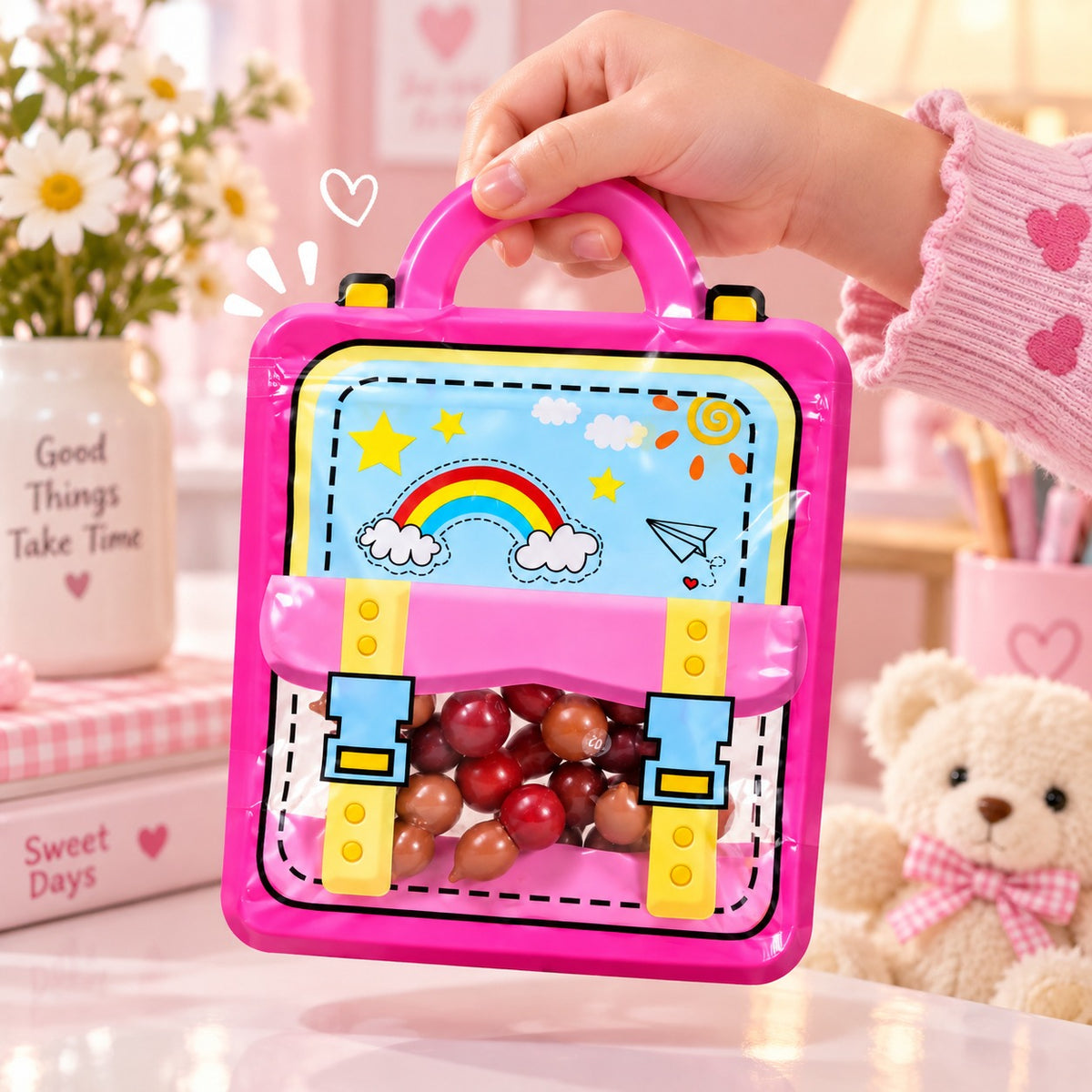15 Color Mini Lipstick Set with Cute Handbag Case