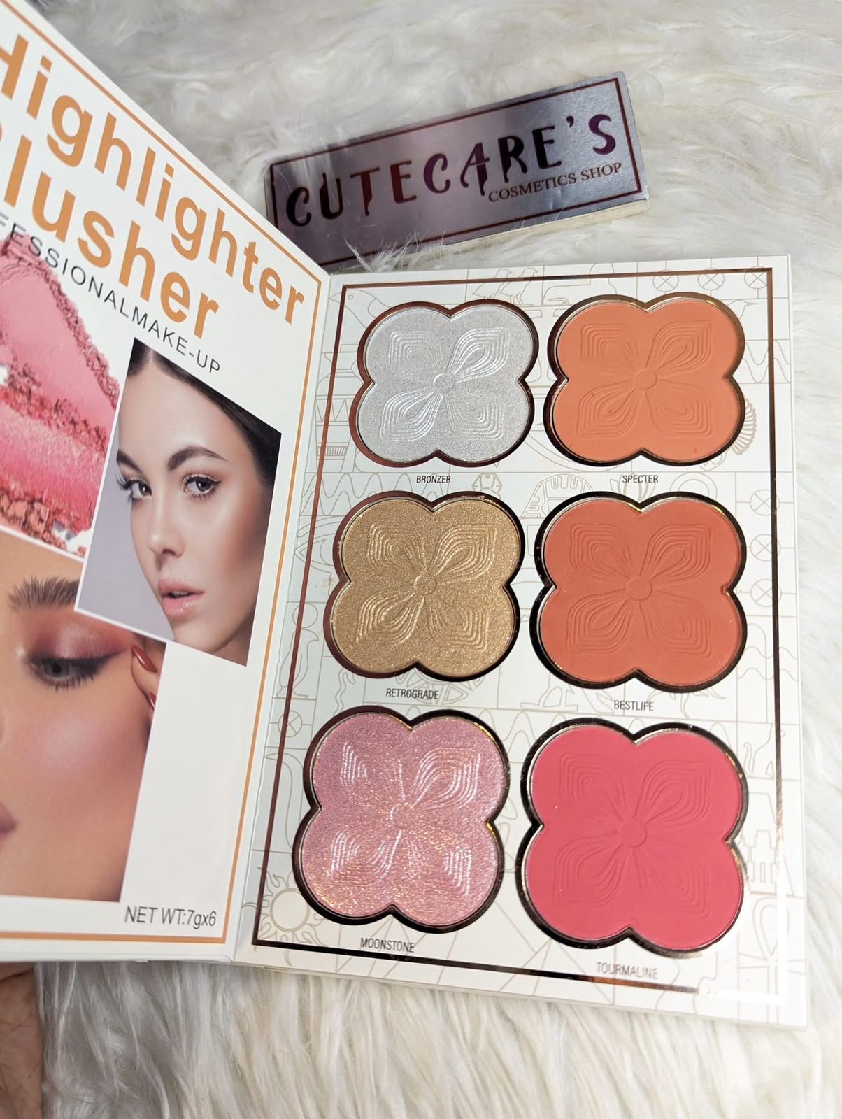 Beautyful 6 Fold Eyeshadow Pallete