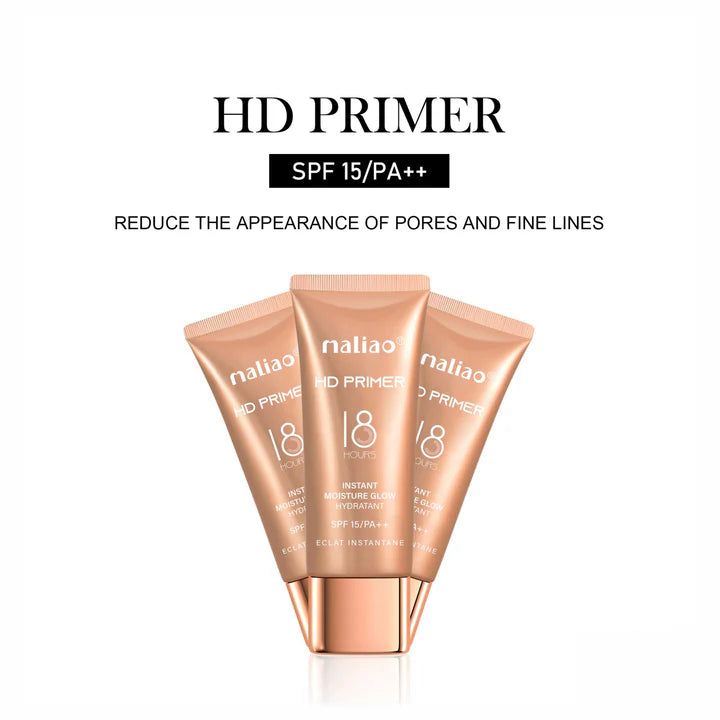 Maliao HD Primer Instant Moisture Glow with SPF 15/PA++ for Flawless Skin