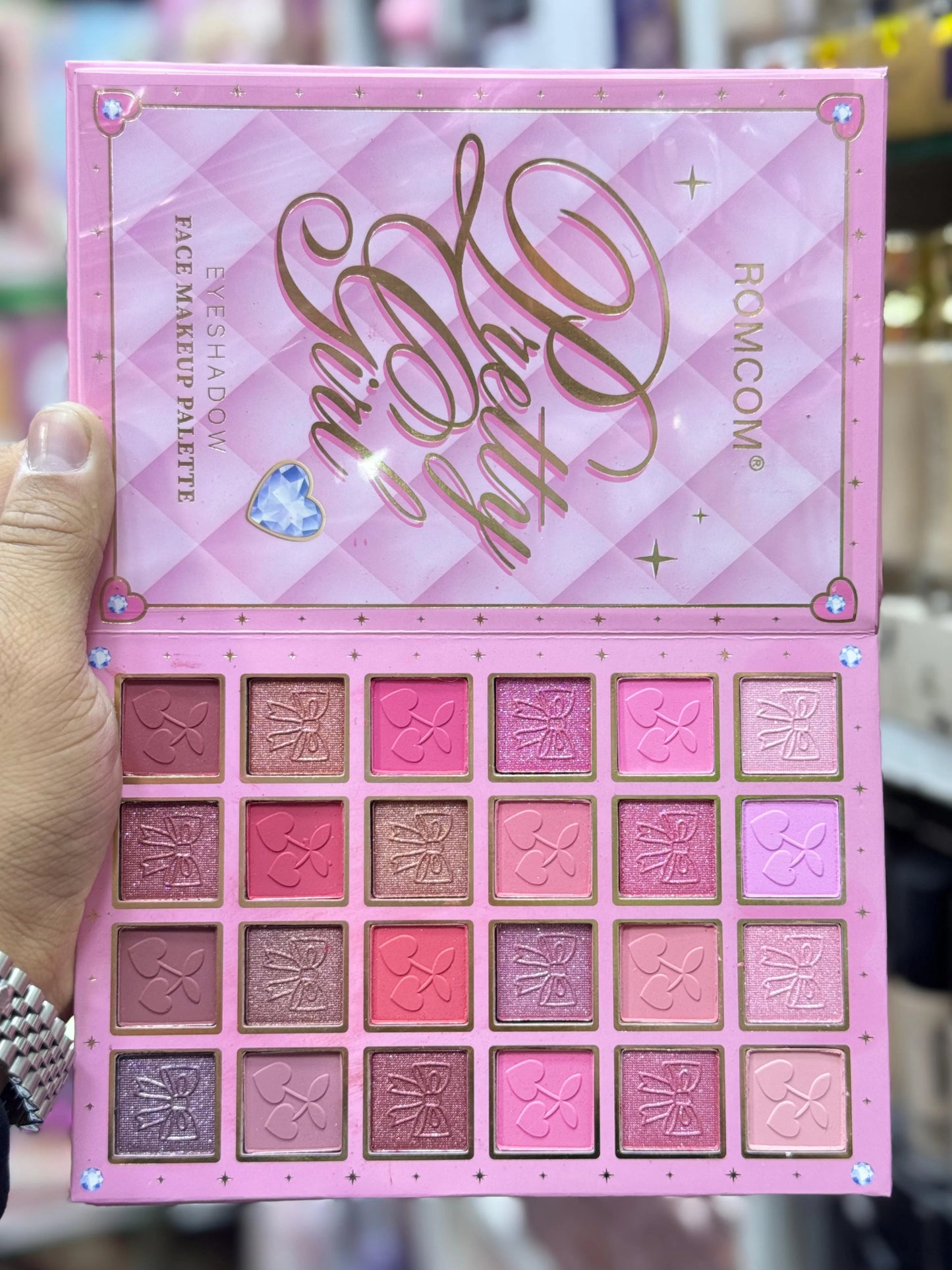 Romcom Dazzle Glow  All-In One Makeup Book Palette