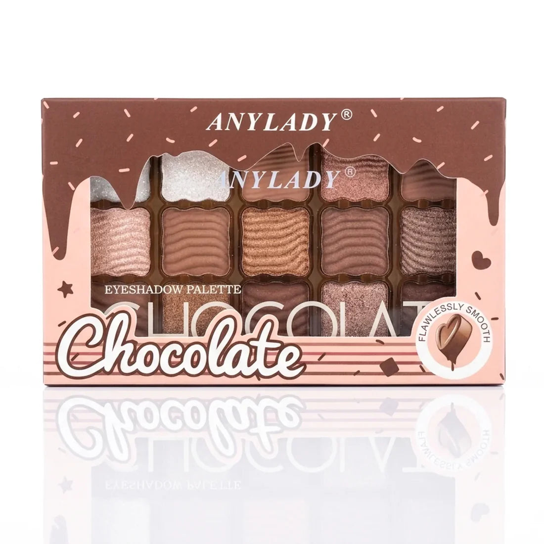 Anylady Chocolate Eyeshadow Palette 15 Shades