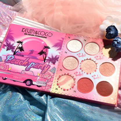 Kevin & Coco 69-Color Spice Girl Makeup Palette Book