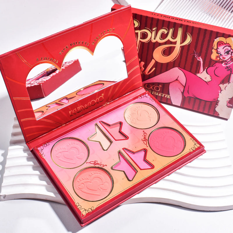 Spicy Girl 8-Color Blusher Palette