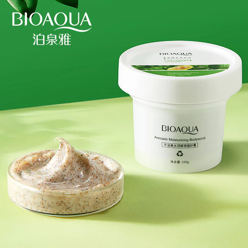 Bioaqua Moisturizing Body Scrub with Extract Avocado