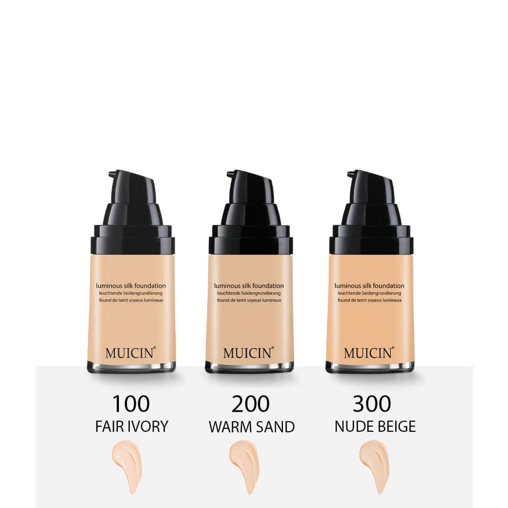 Muicin Silky Smooth Luminous Silk Foundation