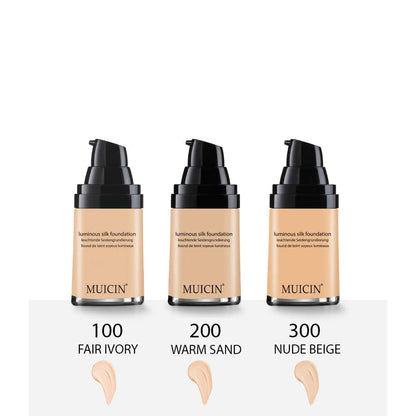 Muicin Silky Smooth Luminous Silk Foundation