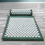 Acupressure Mat and Pillow Set For Back and Neck Pain Relief Cushion Pillow Anti Stress Acupuncture pad Needle Massager