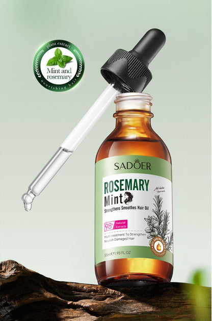 SADOER Mint Rosemary Strengthening Hair Oil 55ml