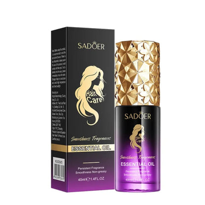 Sadoer Organic Keratin Anti Frizz Hair Serum Non Greasy Moisturizing Essential Oil for Damaged Hair