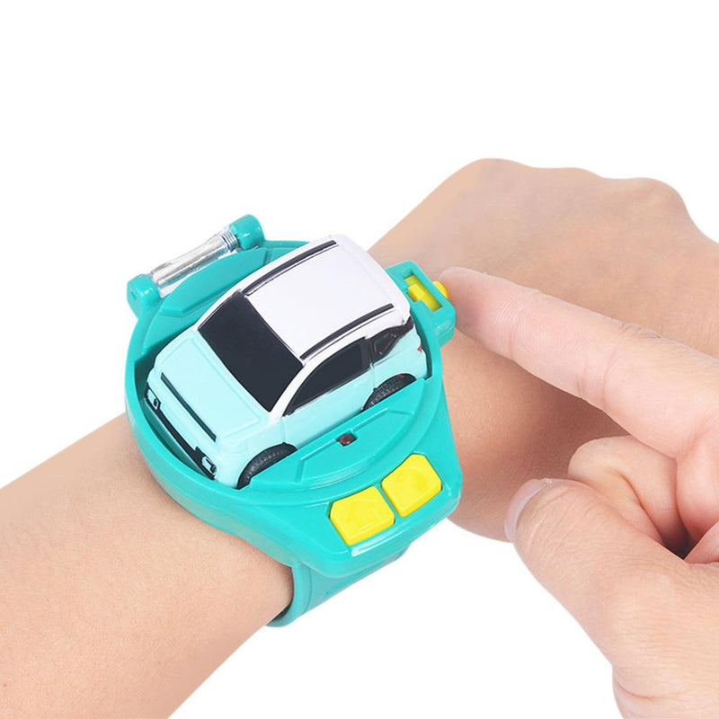 Mini Alloy Metal Car Rechargeable Watch Remote Control Toy