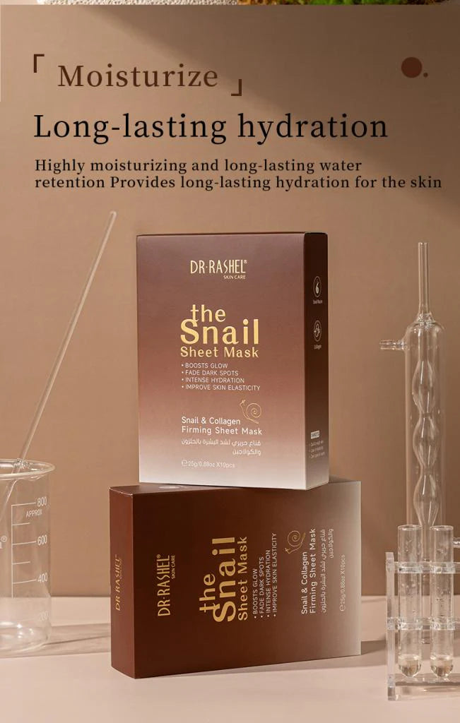 Dr Rashel The Snail & Collagen Firming Sheet Mask Box