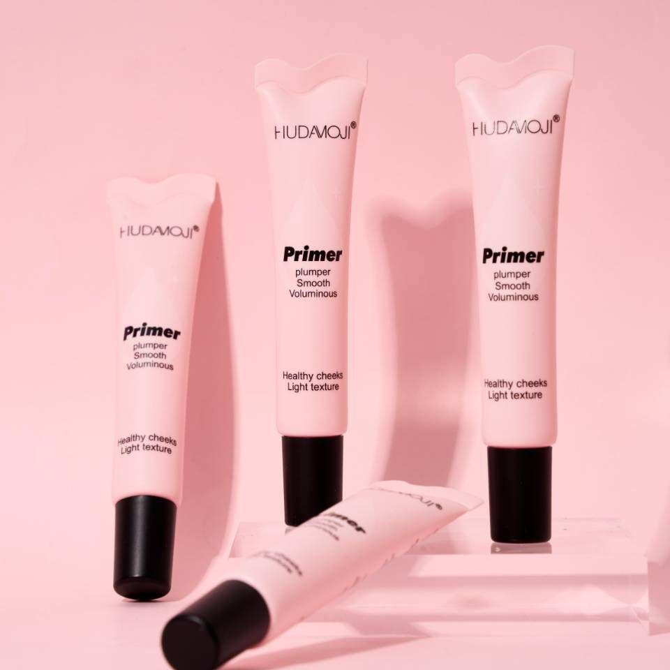Hudamoji Primer Plumper Smooth Voluminous Healthy Cheeks Light Texture Primer Tube
