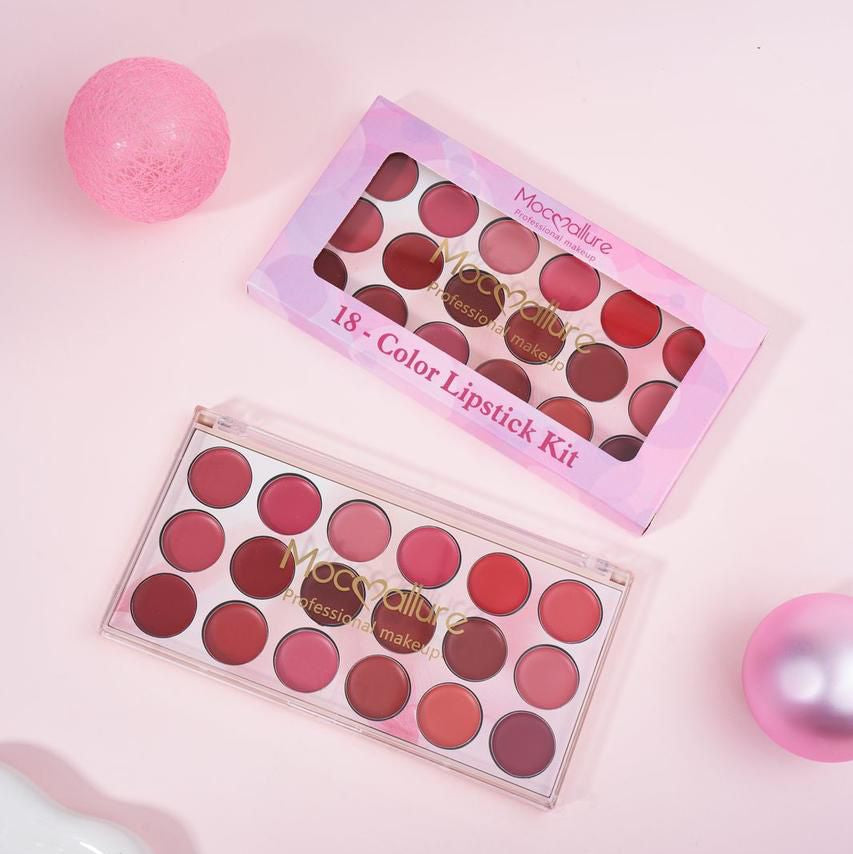 Mocallure 18 Color Lip Palette