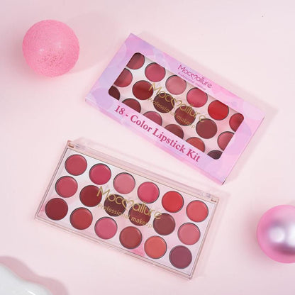 Mocallure 18 Color Lip Palette