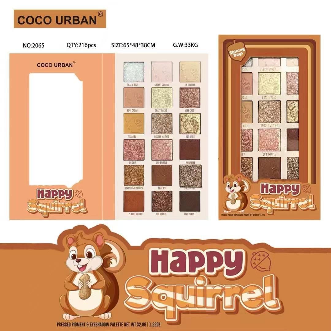Coco Urban Happy Squirre Eyeshadow Palette