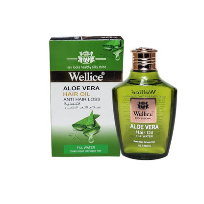 Wellice Aloe Vera Anti Hair Loss Hair Oil 180ml