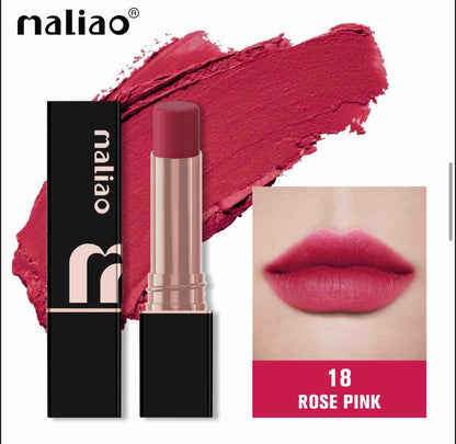 Maliao Super Non Transfer Lipstick Long Lasting Matte Finish Smudge-Proof Formula