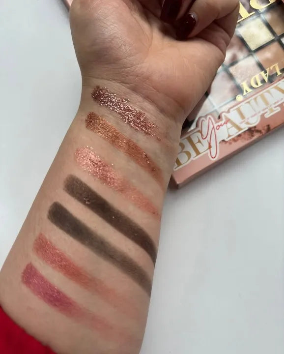 Any Lady  72 Color Eyeshadow Palette – Matte & Shimmer Highly Pigmented Long Lasting Eye Makeup Kit