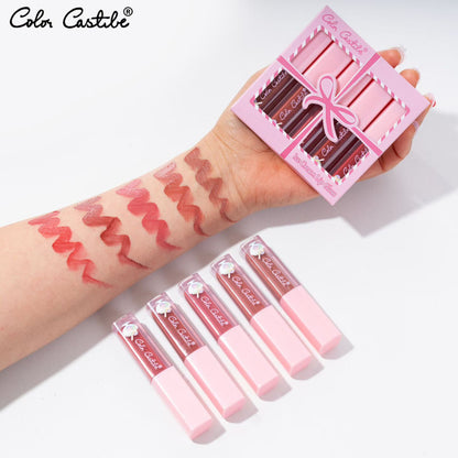Color Castle Ice Cream Lip Gloss  6 Pcs Set