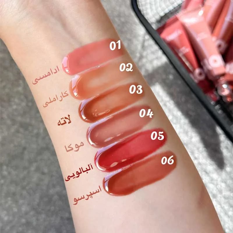 OLiBOLLA Jam Glossy Lip Gloss – Pack of 6