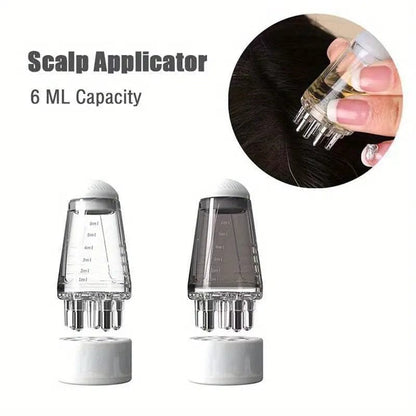 Mini Portable Oil Scalp Applicator Hair Oil Applicator Bottle Scalp Massager