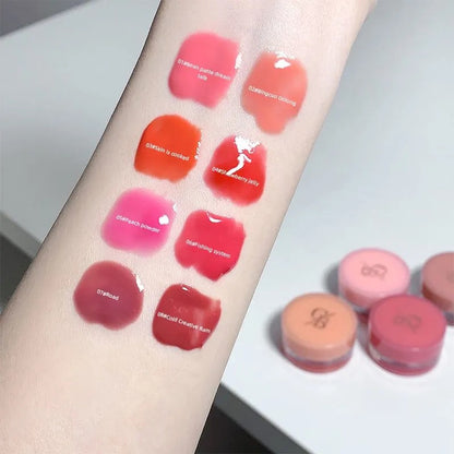 Gege Bear Jam Lip Honey Moisturizing and Shiny Lip Balm Jar