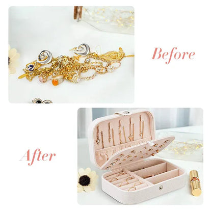 Three Layer Jewelry Storage Box Jewelry Organizer