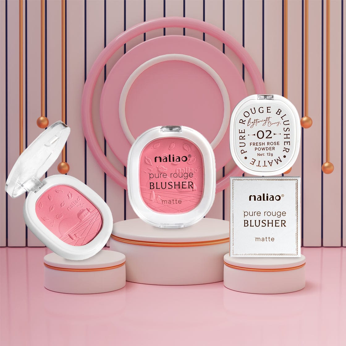 Maliao Pure Rouge Matte Blusher