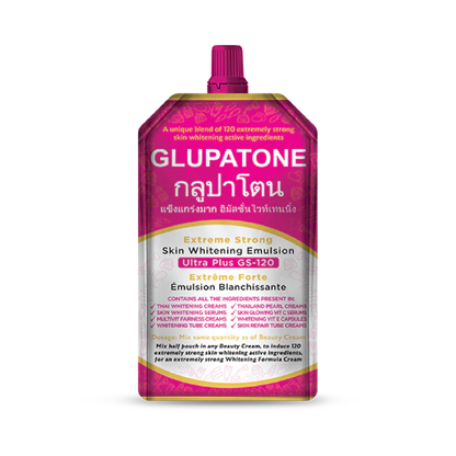 GLUPATONE Extreme Strong Whitening Emulsion Ultra Plus GS-120 For Face & Body