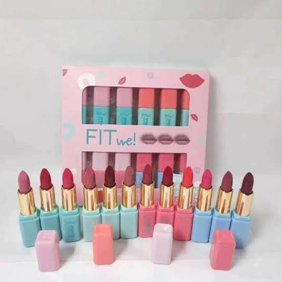 Fit Me Lipstick 12Pcs Set