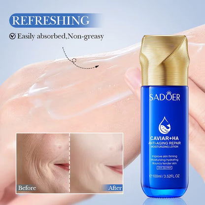 Sadoer Caviar + HA Anti-Aging Repair Moisturizing Lotion