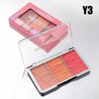 Miss Rose Triple Glow Blush Palette