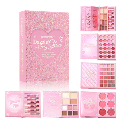 Romcom Dazzle Glow  All-In One Makeup Book Palette