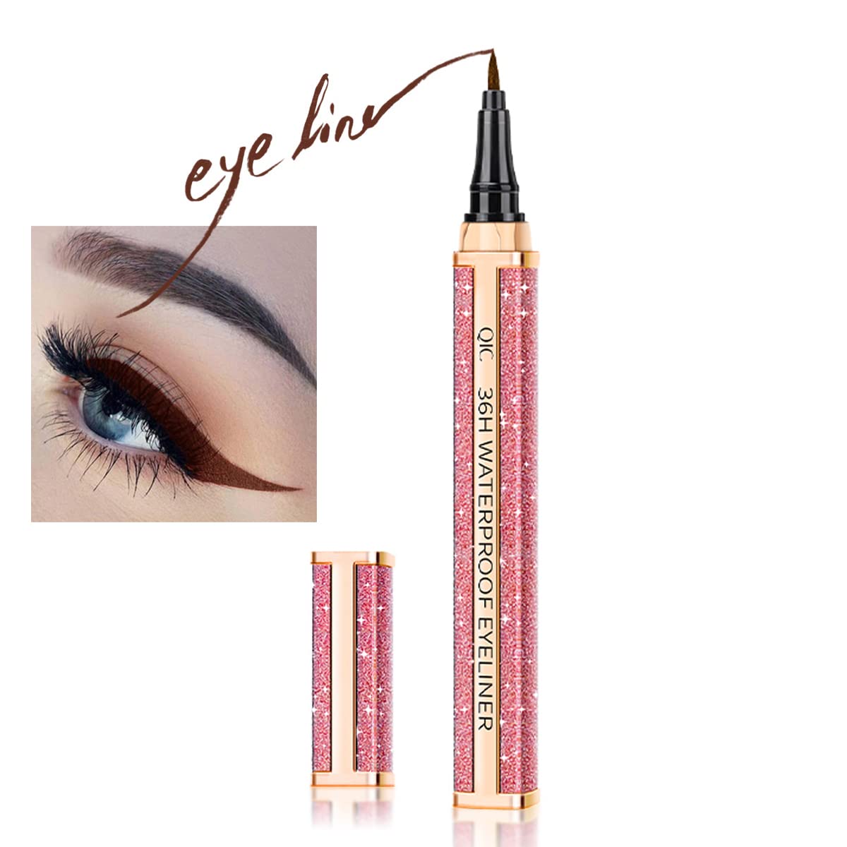 QIC 36hrs Waterproof Liquid Eyeliner