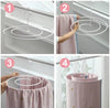 Scale Round Bed Sheet Drying Rack Laundry Hanger for Bed Sheet Blanket Mattress and Towel