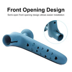 Silicone Door Handle Griper Cover with Suction Cup Door Handle Protector