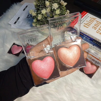 MSYAHO Sweet Heart Full Love Blusher Pack of 6