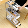 Smart Cart Trolly Shelf Rack Organizer 4 Layer