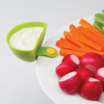 Sauce Dip Container With Holders Clip-On Bowl 4pcs