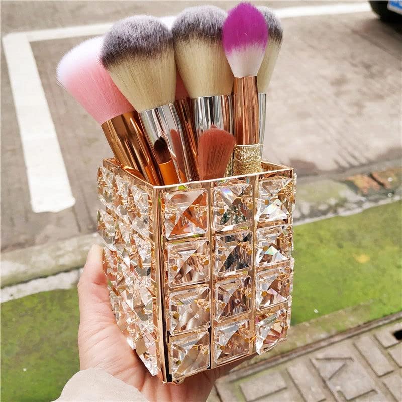 Crystal Makeup Brush Holder