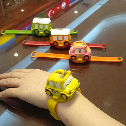 Alloy Smooth Car Toy Digital And Watch With Light and Sound For Kids