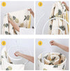 Scale Round Bed Sheet Drying Rack Laundry Hanger for Bed Sheet Blanket Mattress and Towel