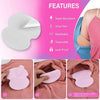 Sweat Pads Anti Allergic Anti Bacteria For Underarms Disposable Highly Absorbent Sweat Pad 10 Pads