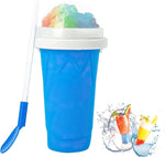 Magic Slushy Maker Squeeze Maker Cup Smoothies Maker Cup Eco-friendly Double Layer