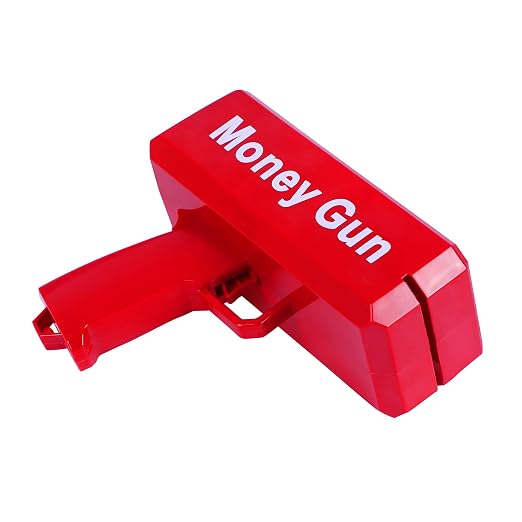 Money Launcher Toy for Parties with Play Money Included for All Ages