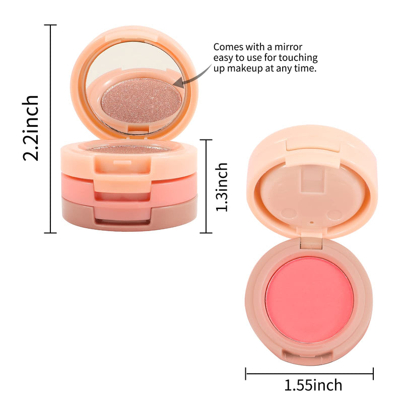 3in1 Blusher + Highlighter Shade 02